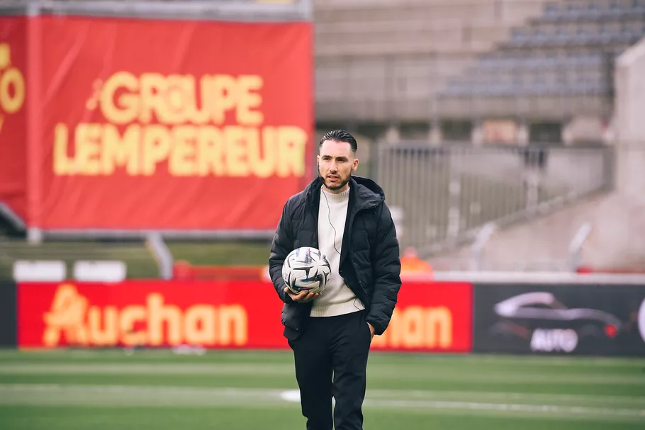 Jérémie Pignard au sifflet