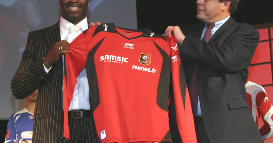Maillot Extérieur Stade Rennais 2006/2007 – Jimmy Briand #19 – Airness Taille XXL