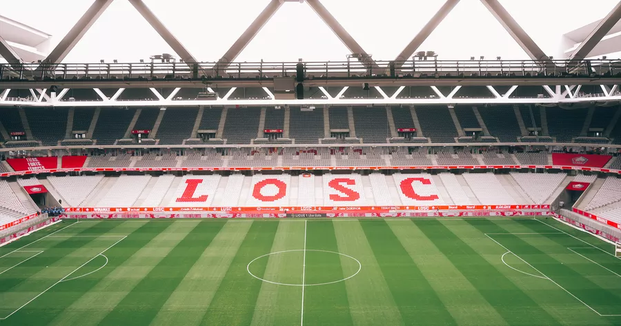 Carte Postale Ancienne - Stade Pierre Mauroy LOSC Lille