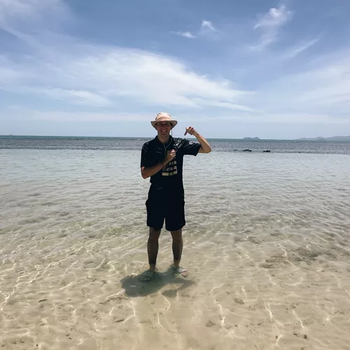 Clément sur l'île de Kho Samui (Thaïlande)