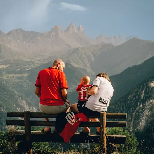 Gaylord, Simon et Andréïna en Savoie