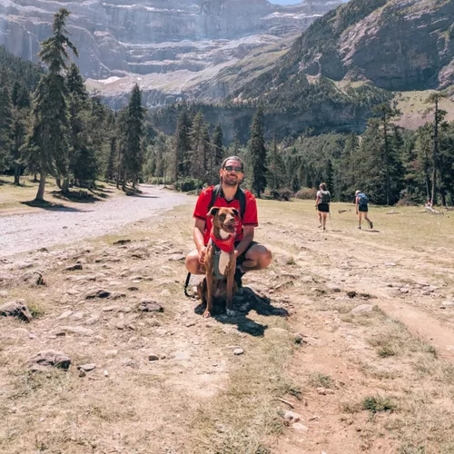 Jojo et Pépé au cirque de Gavarnie (Hautes-Pyrenées)