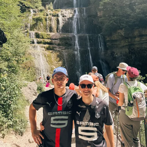 Mael aux Cascades du Hérisson (Jura )