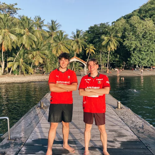 Mathéo en Martinique