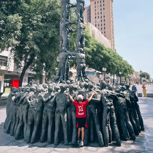 Sacha à Tarragone (Espagne)