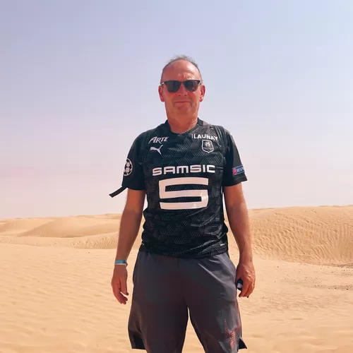 David dans le désert tunisien