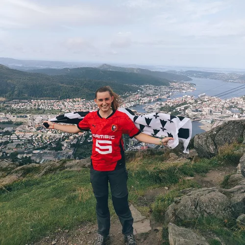 Marine en haut du mont Ulrike (Bergen - Norvège)