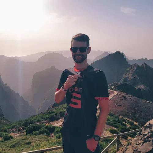 Steven au Pico de Arieiro (Île de Madère)