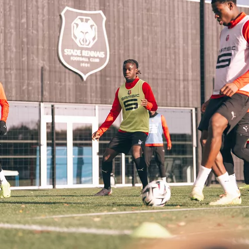 Entraînement du Stade Rennais F.C.