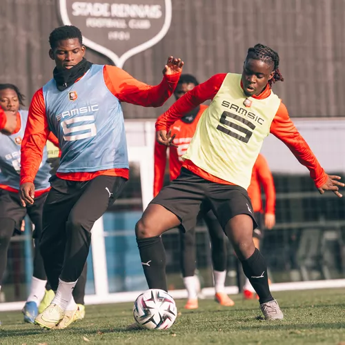 Entraînement du Stade Rennais F.C.