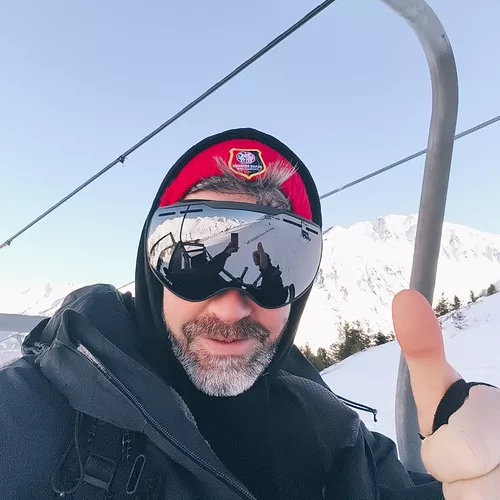 Matthieu à La Mongie (Hautes-Pyrénées)