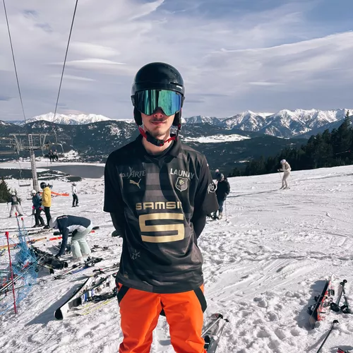 Tom à la station Les Angles (Pyrénées-Orientales)