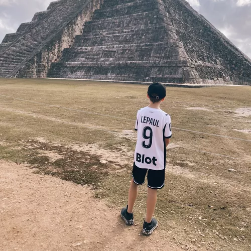 Sam à Chichén Itzá (Mexique)